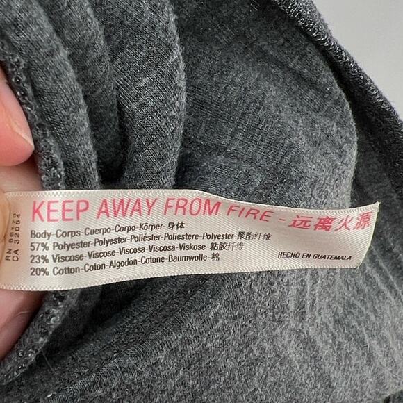 Free People Beach Women's Open Front Cardigan with pockets - Charcoal - Small - Picture 4 of 5